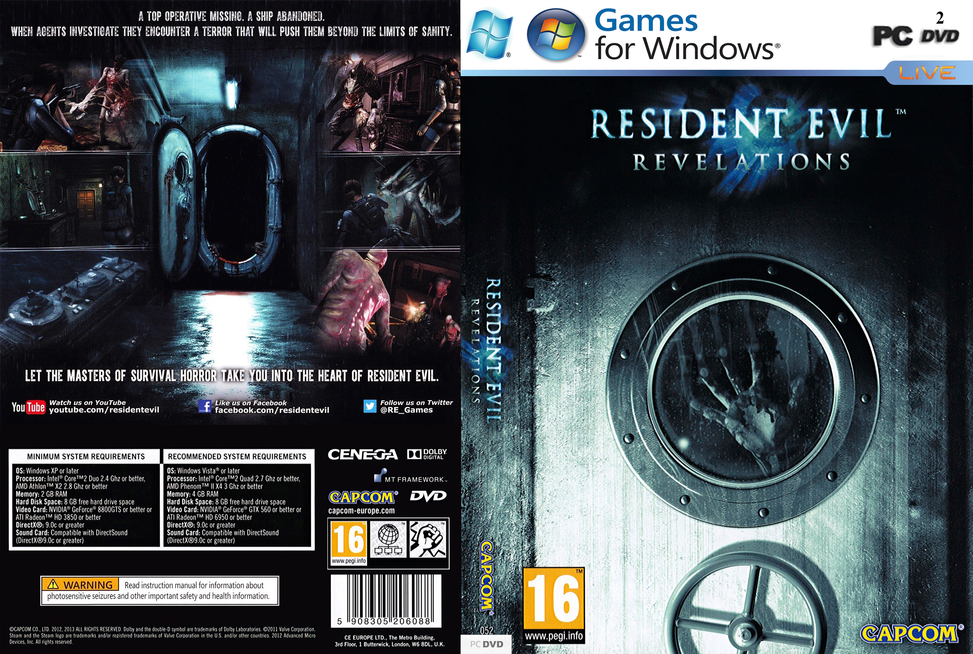 Resident Evil Revelations PC GAME [Offline INSTALLATION] | Lazada