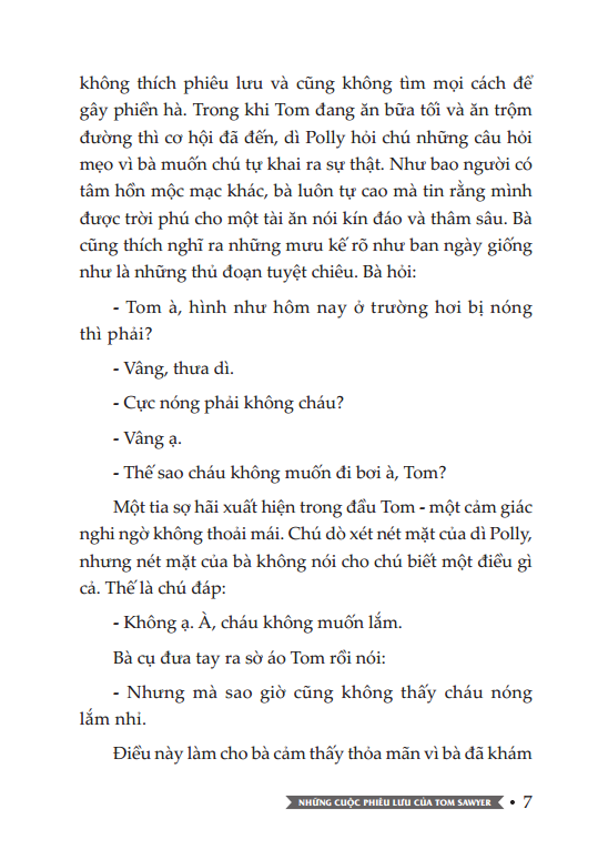 Sách Fahasa - Những Cuộc Phiêu Lưu Của Tom Sawyer (Bìa Cứng) (Tái Bản 2023)