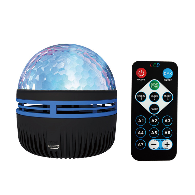 TAIDU Music dynamic water ripple remote control magic ball projection lamp romantic atmosphere night light starry sky aurora colorful star atmosphere lamp