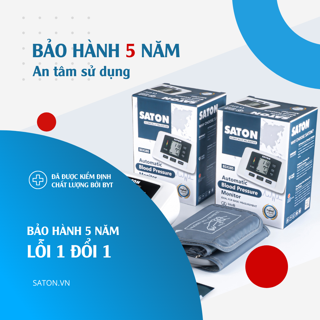 Máy Đo Huyết Áp SATON BSX585