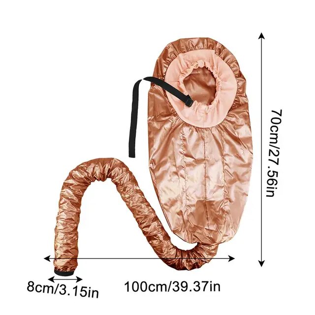 【Trusted】 Portable Hair Bonnet Dryer Caps Hair Drying Hood With Storage Bag Hair Steamer Quick Dry Baked Diffuser Hairdressing Tools - 5
