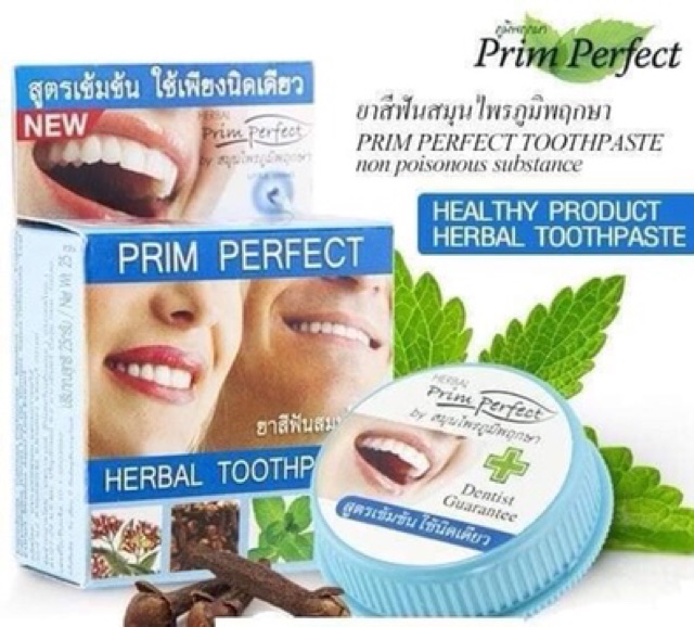 Kem trắng răng thảo dược Yim Siam herbal toothpaste