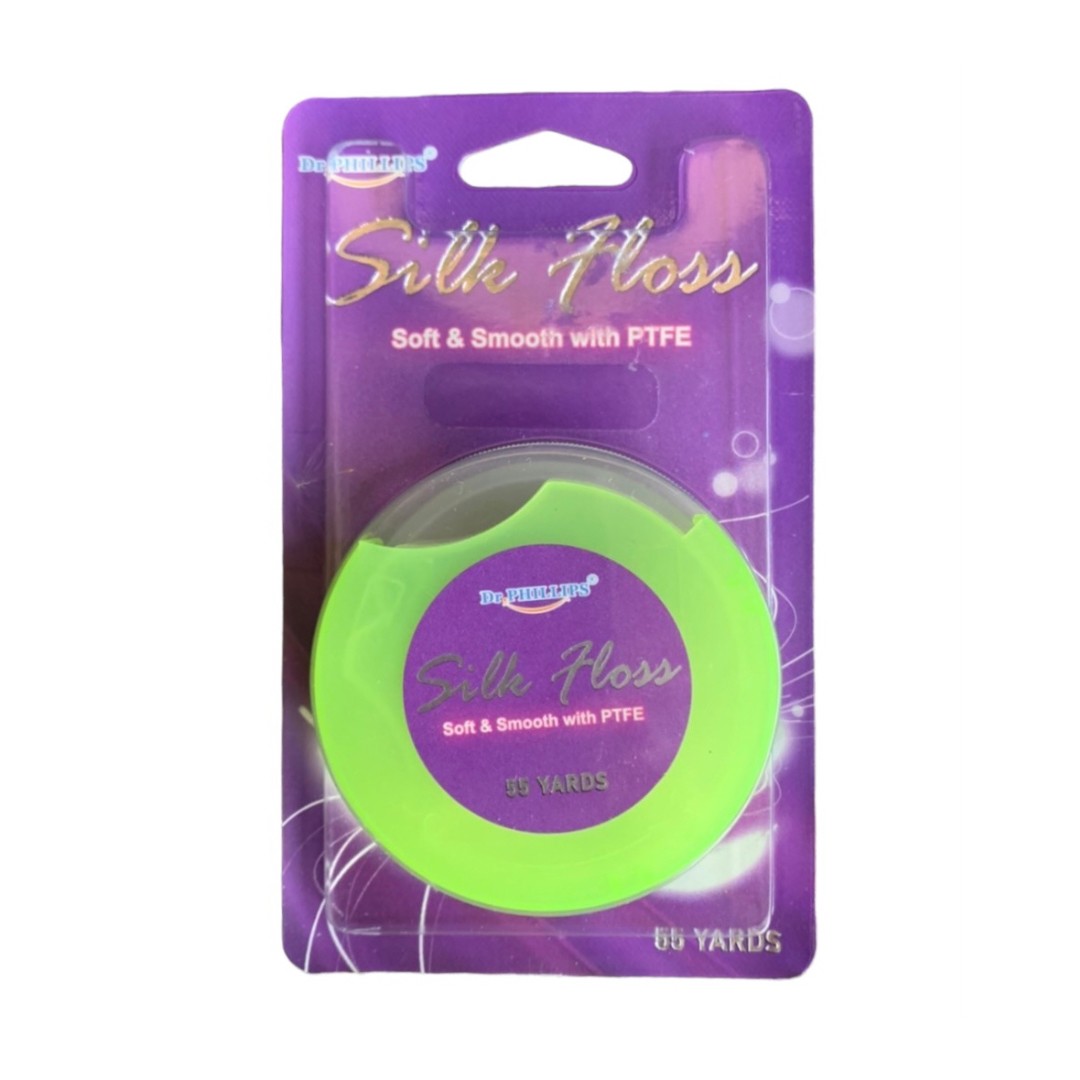 ไหมขัดฟัน Dr.Phillips Silk Floss 55 หลา Lazada.co.th
