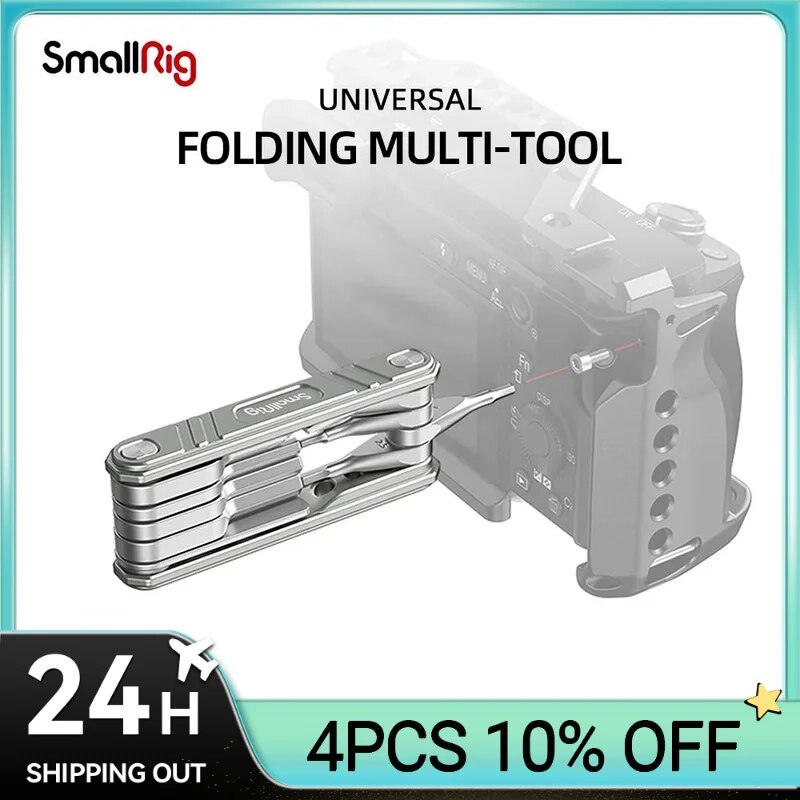 【Trending】 Smallrig Folding Tool Multi-Tool For Videographers Tool Set With Nine Functional Tools Included Multi-Tool For Camera