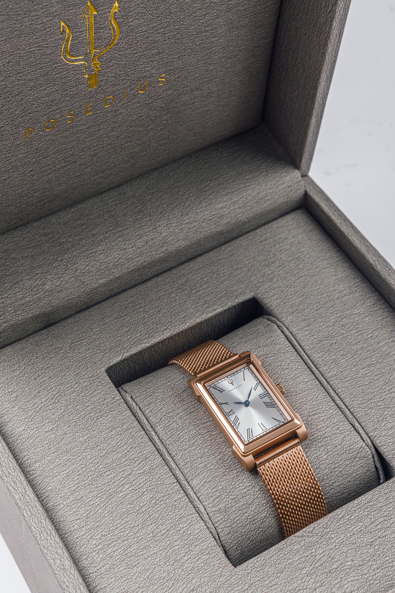POLYTEO-03 với dây Milanses Rose Gold