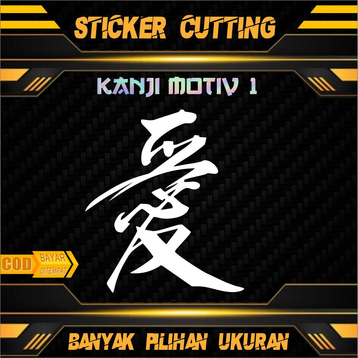 STIKER YANG LAGI VIRAL | STICKER HURUF KANJI | HURUF KANJI | STIKER