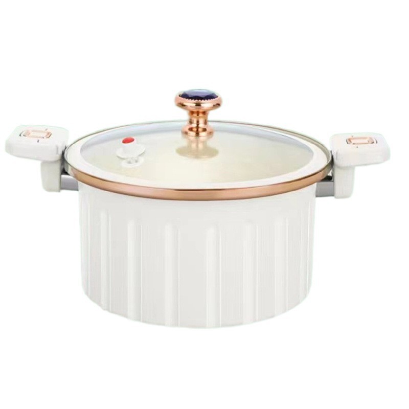 XIAOMIMIJIA Micro-pressure cooking pot large-capacity Roman soup pot household induction cooker universal non-stick pot multi-functional binaural soup pot