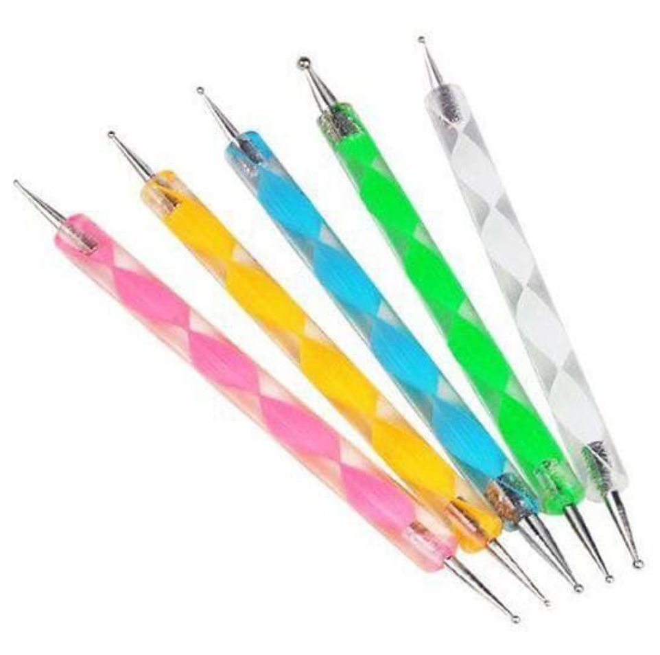 NAIL cây chấm bi 2 đầu (Set 5 cây)