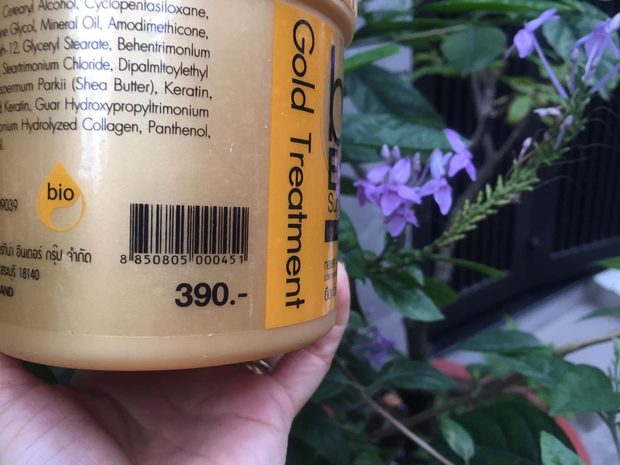 KEM HẤP Ủ TÓC CAO CẤP BIO GOLD EXTRA SUPER CREAM THÁI LAN 500 ml
