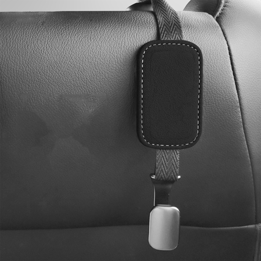 Car Hook Universal Car Seat Back Flip Hook Hanger Headrest Rod Mount Storage Holder For Bag Pouch Clothes Storage Hanging Hooks