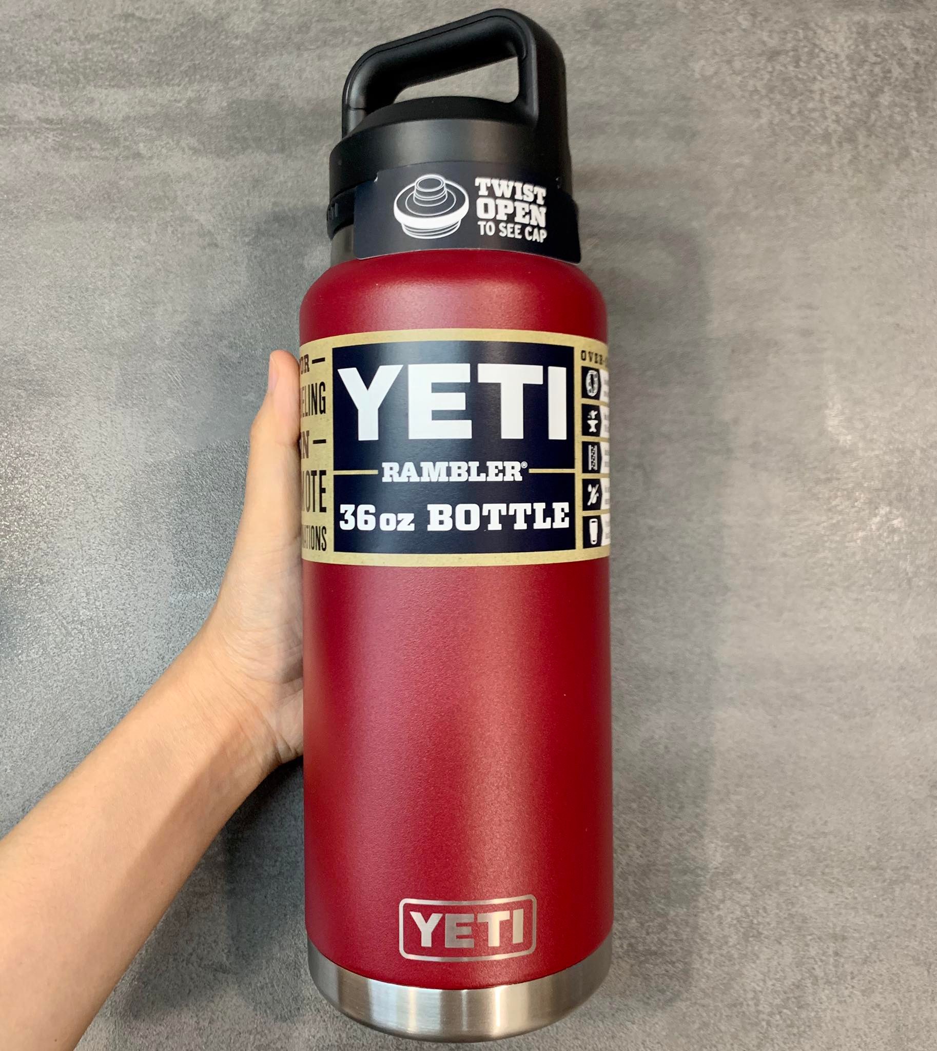 [Hanie Home] Bình giữ nhiệt YETI chính hãng - Bottle 36oz (1.09L) With Chugcap ~