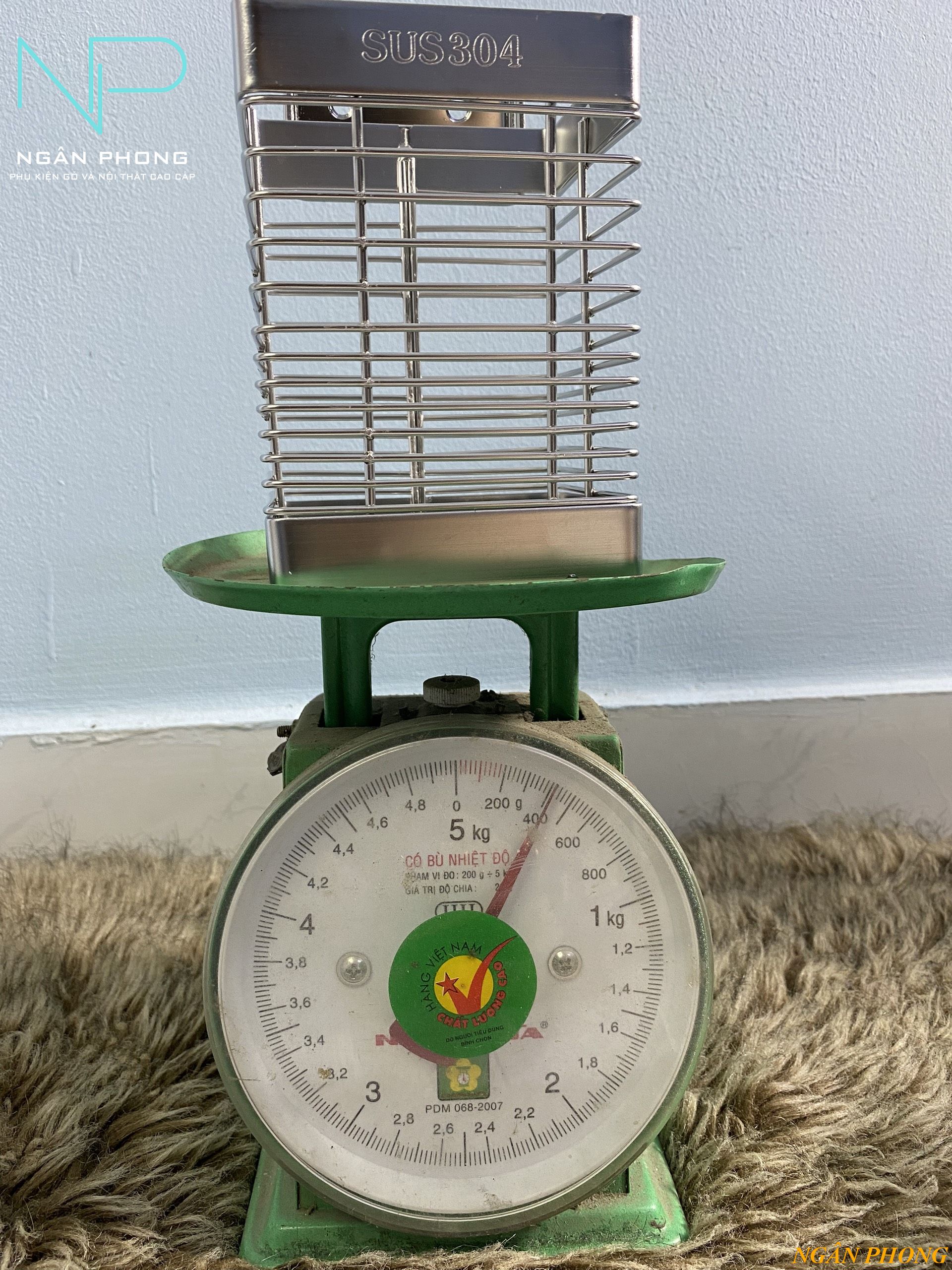 RỔ ĐŨA CÁO CẤP ĐƠN INOX 304