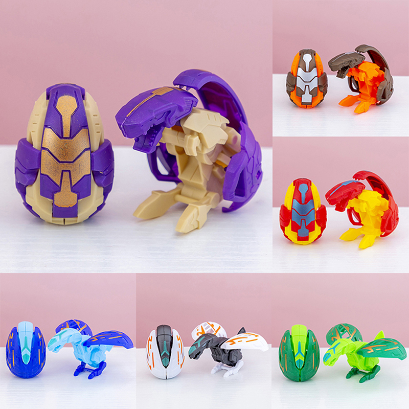 🔥🔥🔥Sarawake 1Pc Dinosaur Eggs Transforming Toy Simulation Deformation Dinosaur Transform Twisting Children Educational Toys Kids Gift