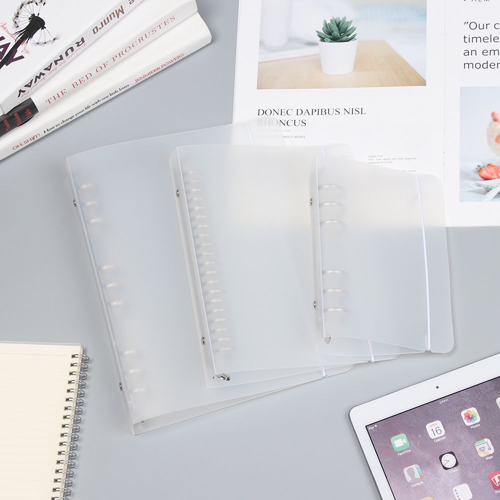 Plastic Shell Code Journal A4/B5/A5/A6/A7 New Vintage Plastic Shell Stationery Journal Diary ...