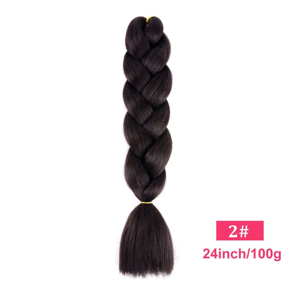 Underl daventy 24inch tóc tự làm chịu nhiệt bện jumbo bện châu phi tóc giả nối tóc bím tóc đấm bốc dài