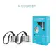 SodaStream Metal Loop Bottle Caps Twin Pack - Black. 