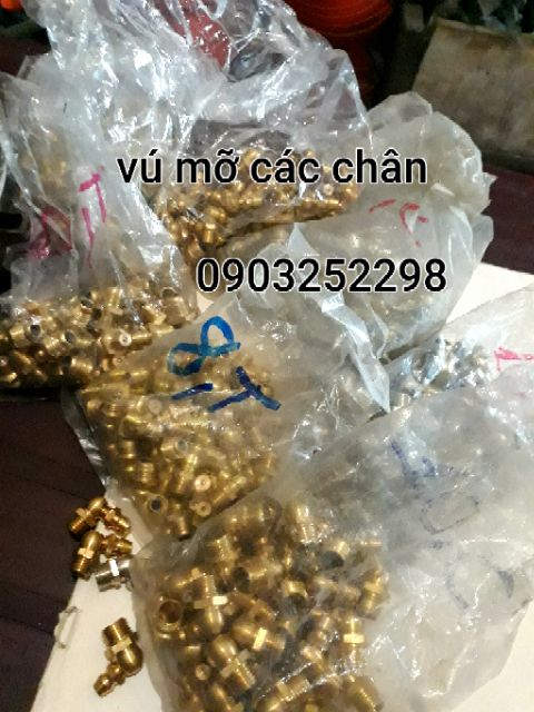 Com bo 10 vú mỡ các chân 6;8;9;10 thẳng - cong