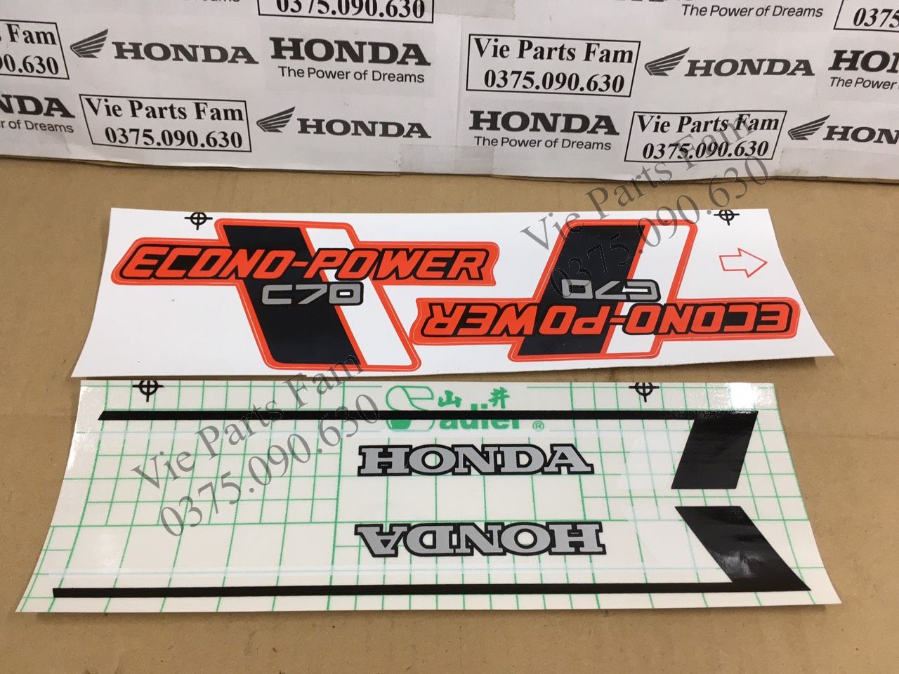 Bộ tem xe máy honda dd 70