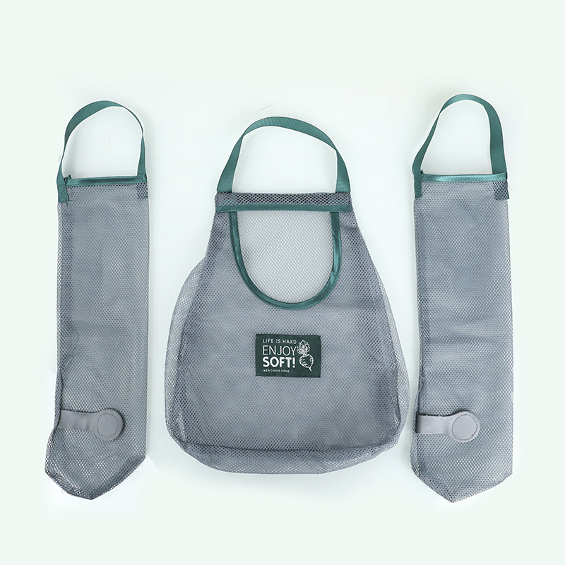 Japanese folding shopping bag multi-functional convenient grocery bag portable fruit environmental protection storage bag cross-border shopping bag