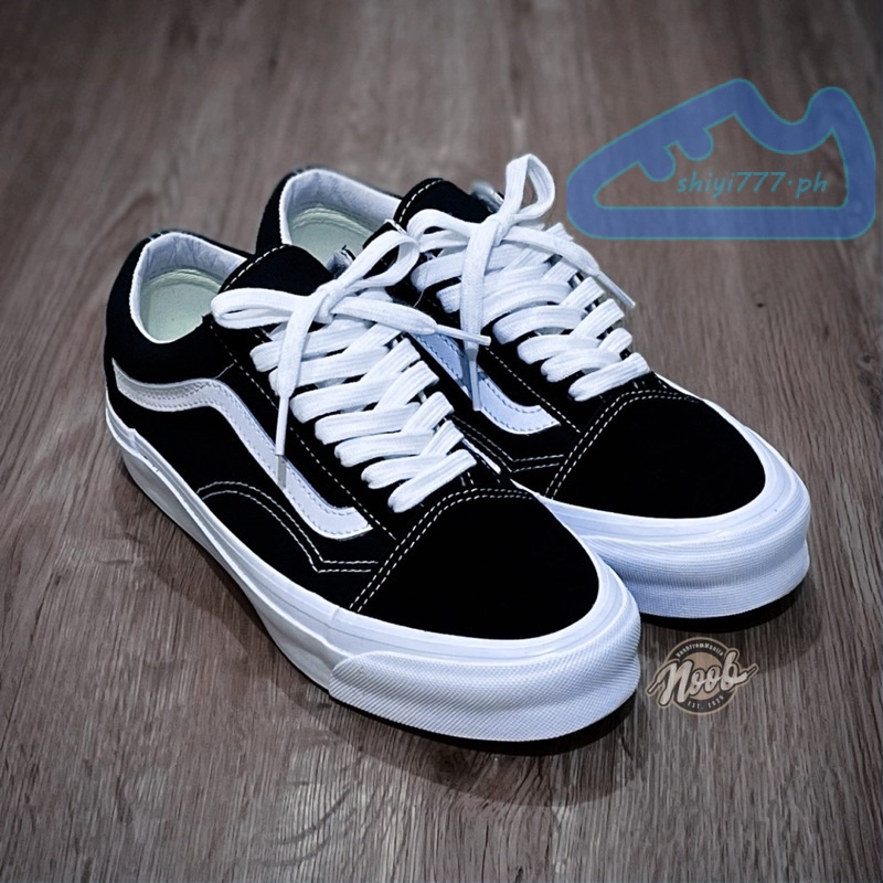 VANS VAULT OG OLD SKOOL LX STRESSED BLACK WHITE – BLENDS