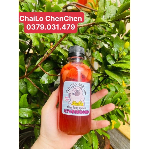 COMBO 50C CHAI NHỰA TRÒN 250ML