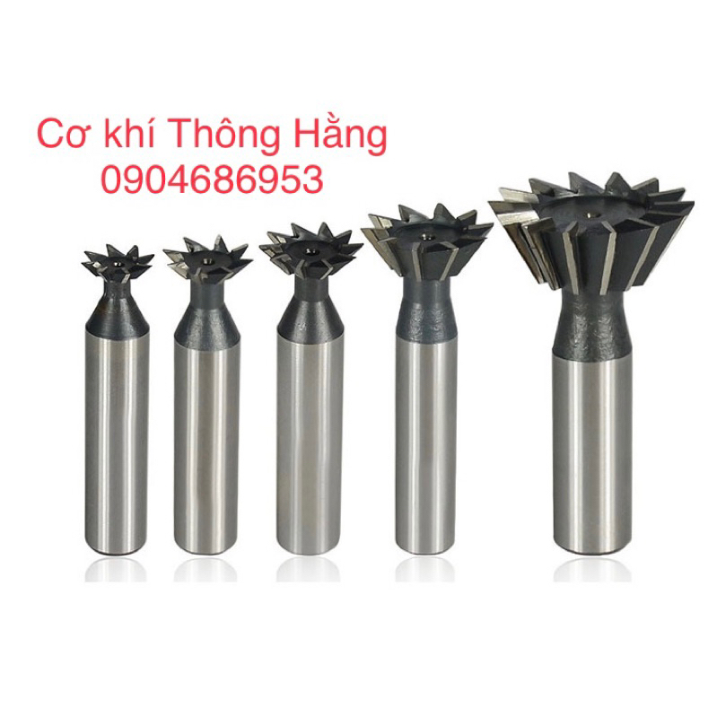 Dao phay đuôi én thép gió, góc 45 - 60 độ. chuyên phay thép