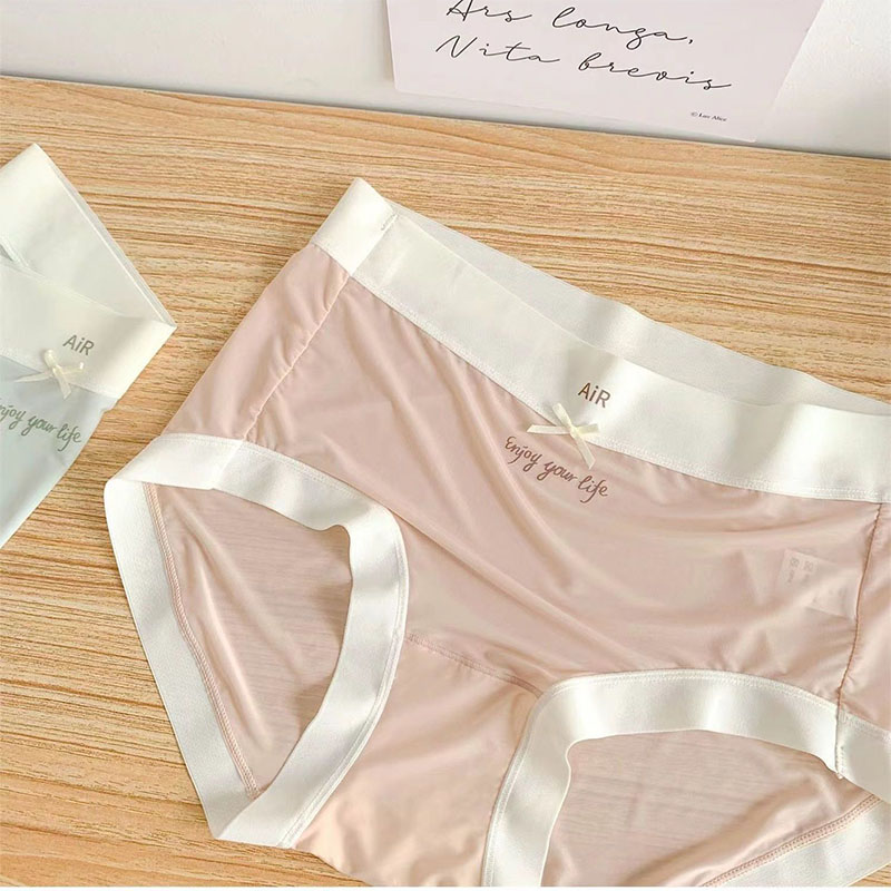 3 pcs Women's Sexy Cotton Panties Seamless Panty Briefs Underwear