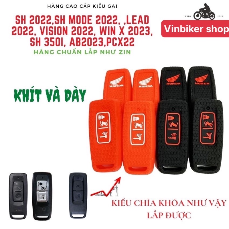 Bọc khoá smartkey 2 nút xe honda mẫu tổ ong đẹp