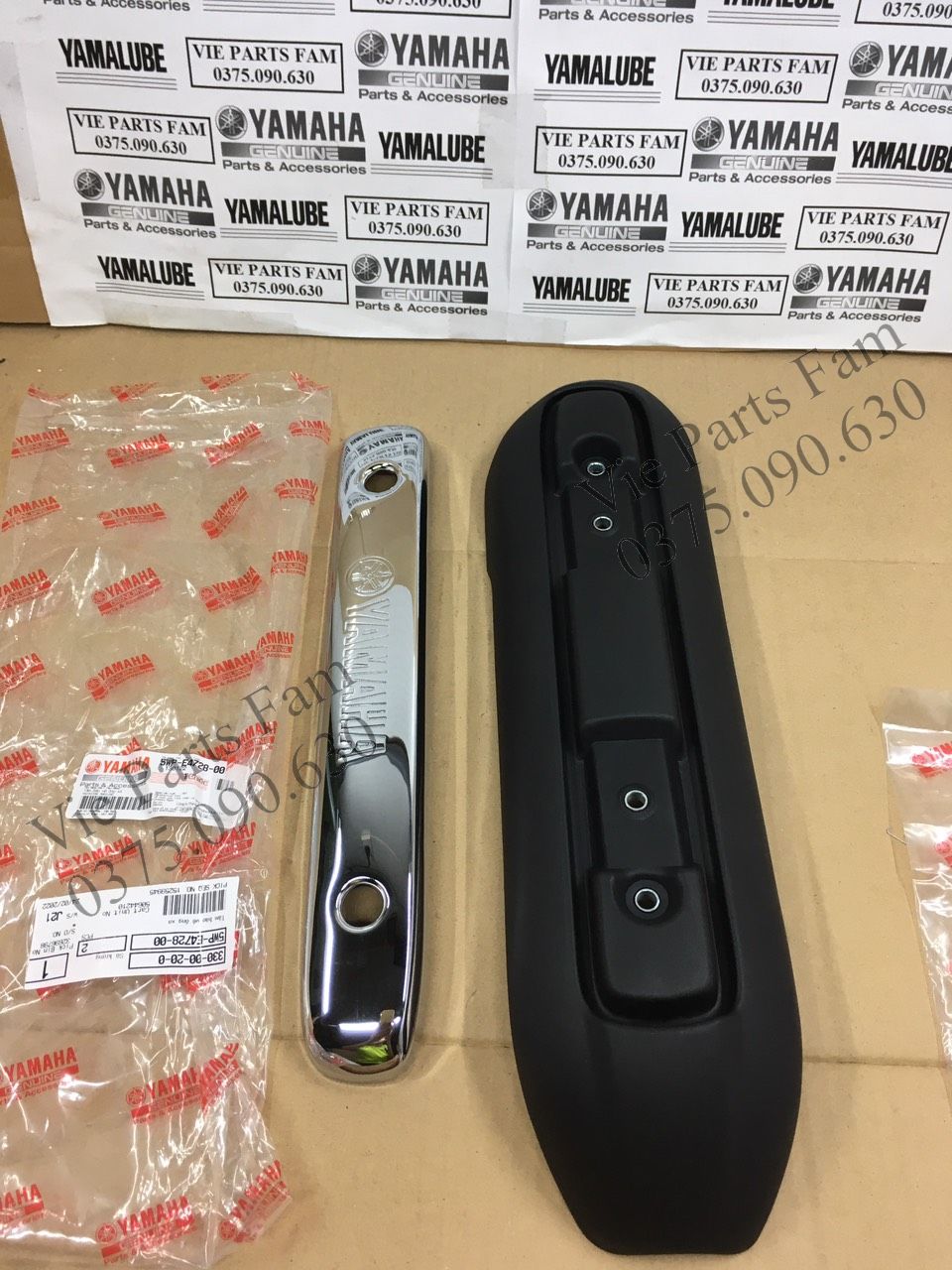 Che bô (Ốp bô ống xả) Mio 2004 - 2006, Mio mập, Mio Classico, hàng din Yamaha mới 100%