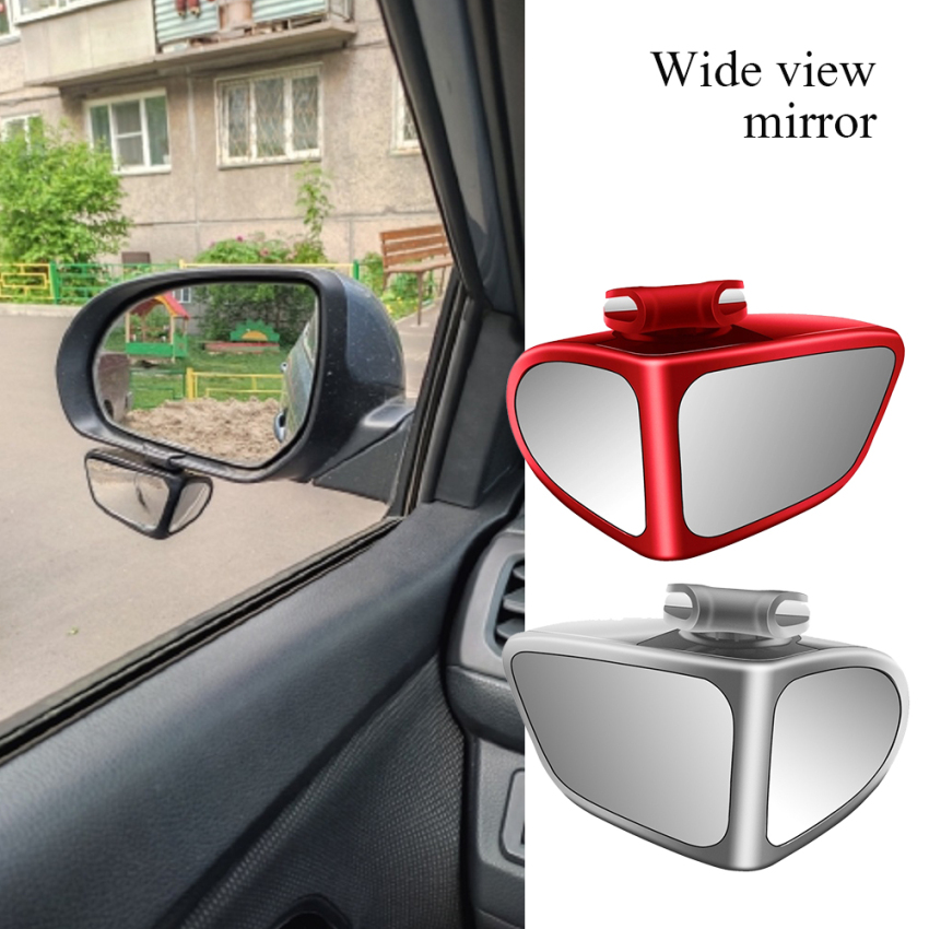 【Shipping in 24 Hours】2 Chiếc Gương Chiếu Điểm Ô Tô Độ Nét Cao 360 Độ, Gương Chiếu Hậu Xe Hơi Ngoại Thất Góc Rộng 2 Bên Có Thể Xoay Và Điều Chỉnh Gương Đỗ Xe