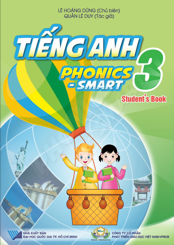 Sách Fahasa - Tiếng Anh 3 Phonics - Smart - Student's Book (2023)