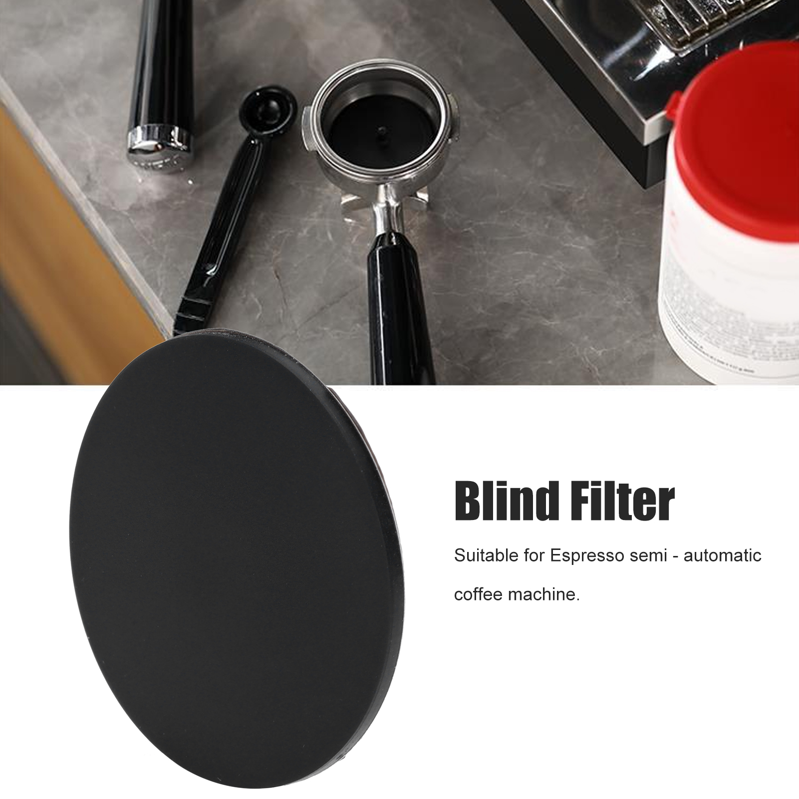 Backflush Cleaning Disc Backflush Disk Rubber Portafilter Cleaning Tool for Friends for Coffee Lovers