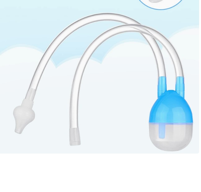 Baby Nose Cleaner Silicone Cleaner Nasal Vacuum Mucus Suction.
