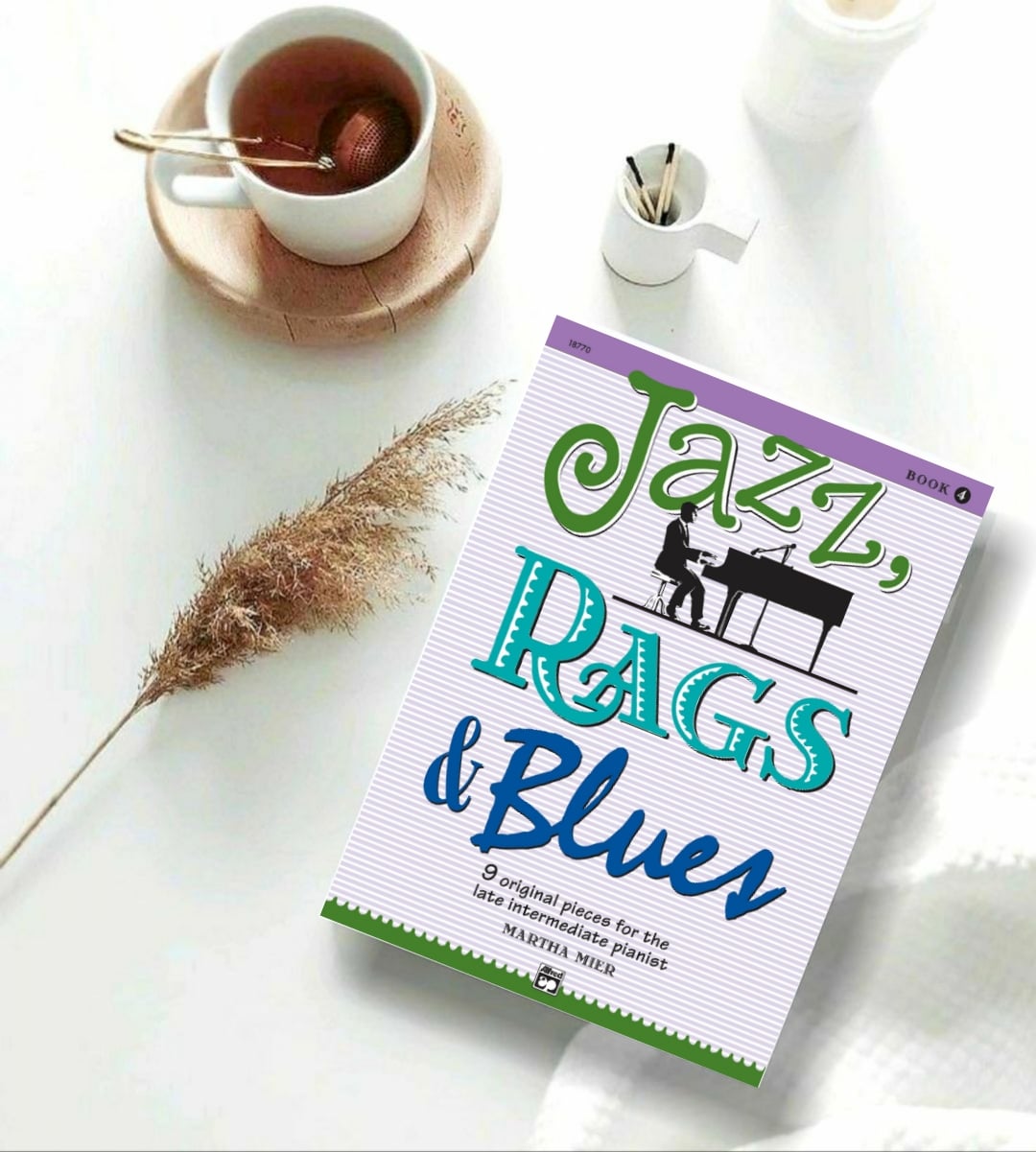 SÁCH PIANO COMBO BỘ  : JAZZ , RAGS & BLUE