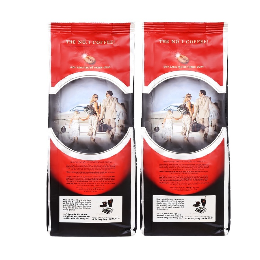( 02 GOI ST4) Cà phê Sáng tạo 4 Trung Nguyên( Túi 340gam - Cà phê pha phin)
