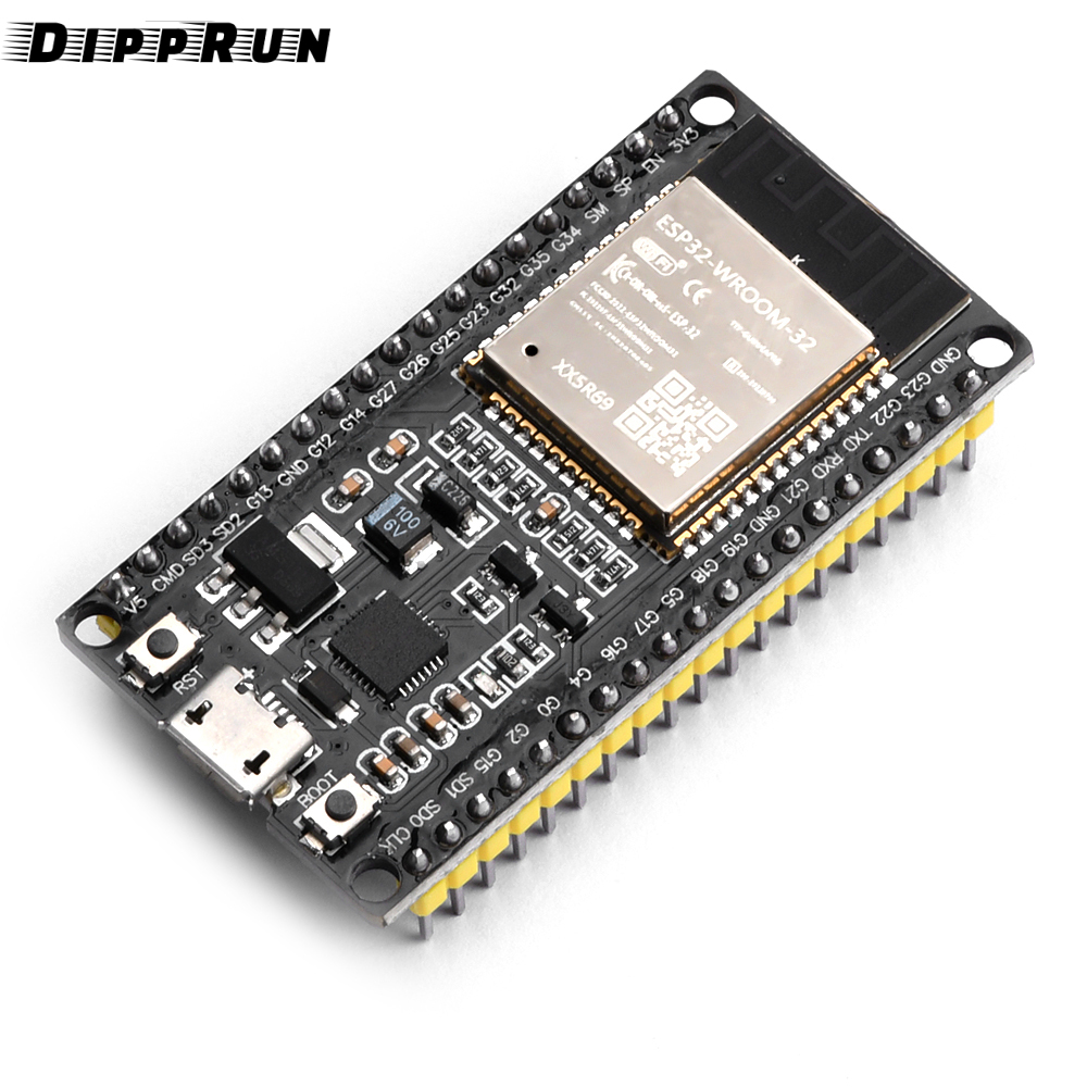 Dipprun esp32 development board wifi bluetooth ultra-low power consumption dual core wifi nodemcu processor esp32-wroom-32d
