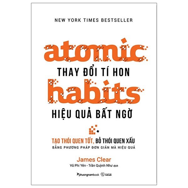 Sách - Atomic habits - Thay đổi tí hon Hiệu quả bất ngờ
