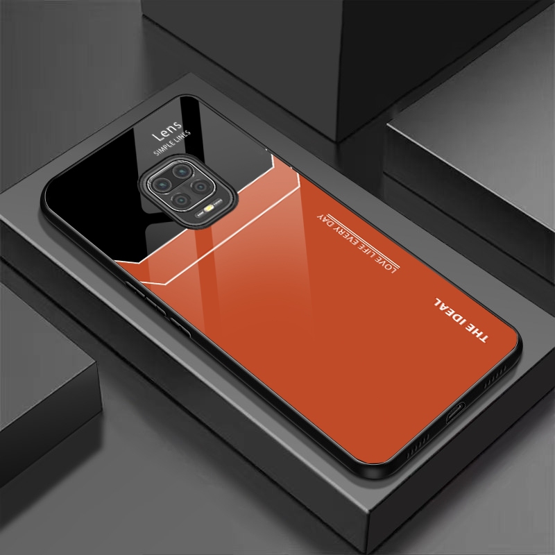 Ốp Lưng XIAOMI NOTE 9, NOTE 9S, NOTE 9 PRO Mặt lưng kính, chống sốc, thiết kế riêng