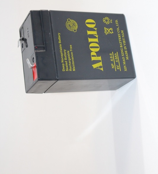 Bình ắc quy apollo khô 6v 4.0ah np 4.0-6 - bình ắc quy apollo 6v cam kết hàng đúng mô tả chất lượng đảm bảo an toàn đến sức khỏe người sử dụng đa dạng mẫu mã