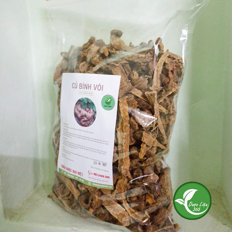 Củ bình vôi khô thái lát (1KG) - DB163