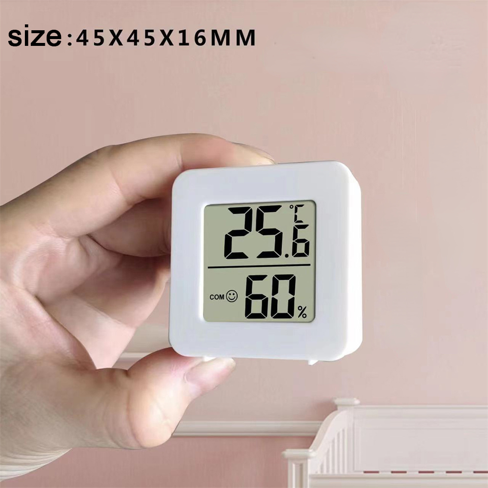 Mini Electronic Intelligent Digital Temperature Humidity Meter Bedroom Thermometer Hygrometer for Home