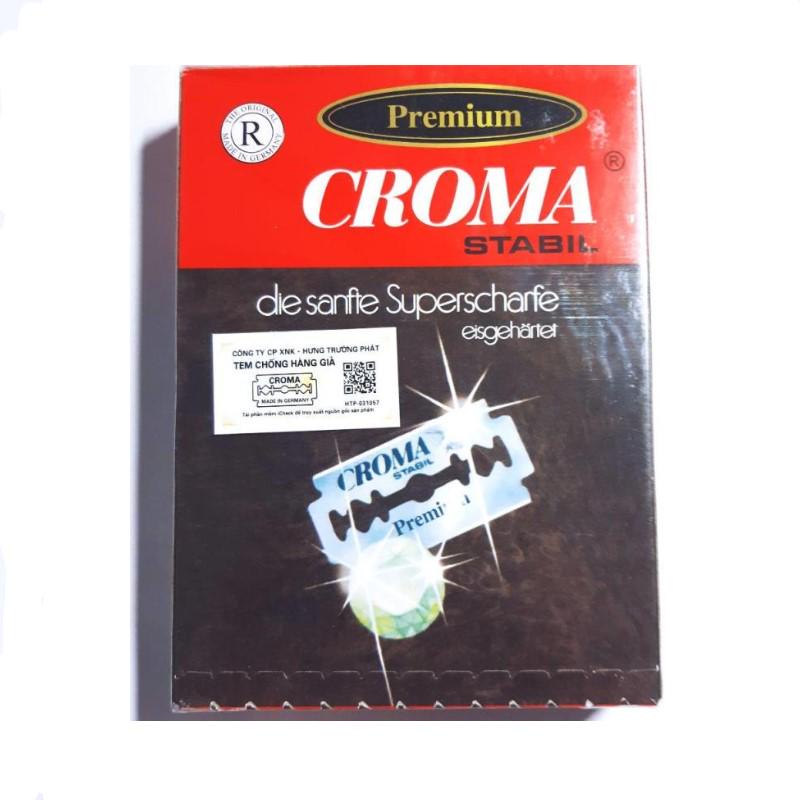 Lưỡi lam Croma hộp 10 lưỡi / Dao lam cạo râu