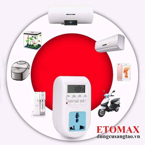 Đồng hồ đo điện áp cắm điện phát sáng