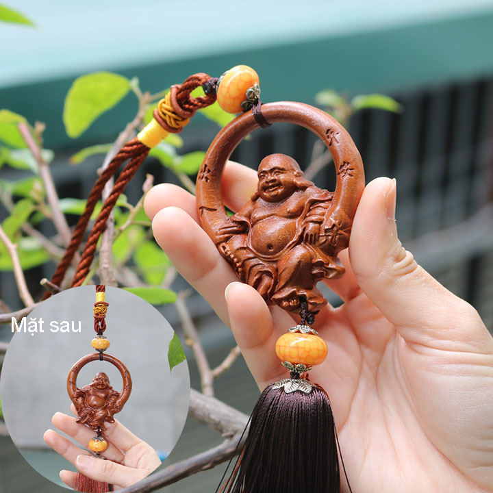 ⚡Video Thật⚡ Khánh gỗ treo xe ô tô nhà cửa Phật Bà Quan Thế Âm/Di Lặc/Hoa Sen cực rẻ đẹp