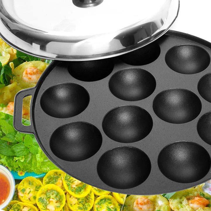 KHUÔN BÁNH KHỌT 12 LỖ