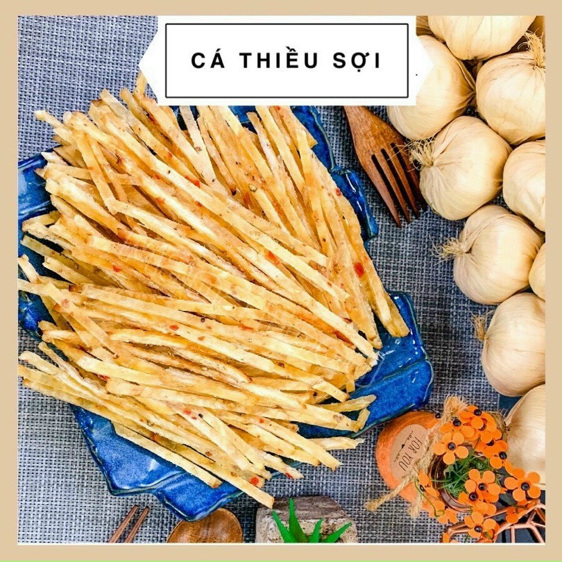 500G CÁ THIỀU QUE NƯỚNG ĂN LIỀN