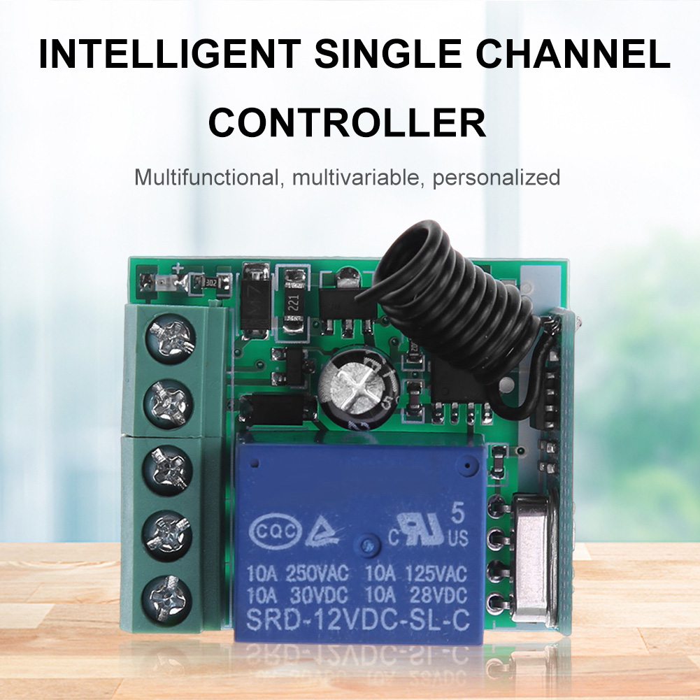 433mhz%20Dc%2012v%205v-30v%201ch%20Wireless%20Remote%20Control%20Switch%20Relay%20Module%20Rf%20433mhz%20Remote%20Control%20-%20Image%205