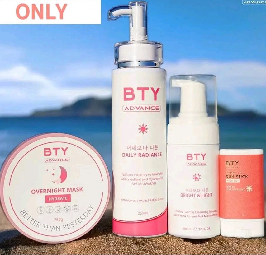ボディローション Bty advance daily radiance lotion BTY ADVANCE DAILY RADIANCE Body Lotion with SPF 45