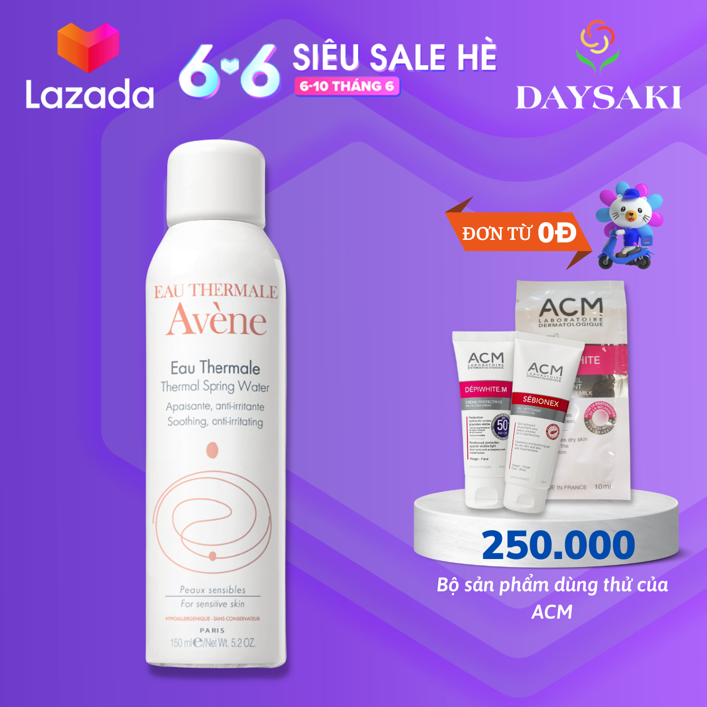 Avene Nước Xịt Khoáng Thermal Spring Water