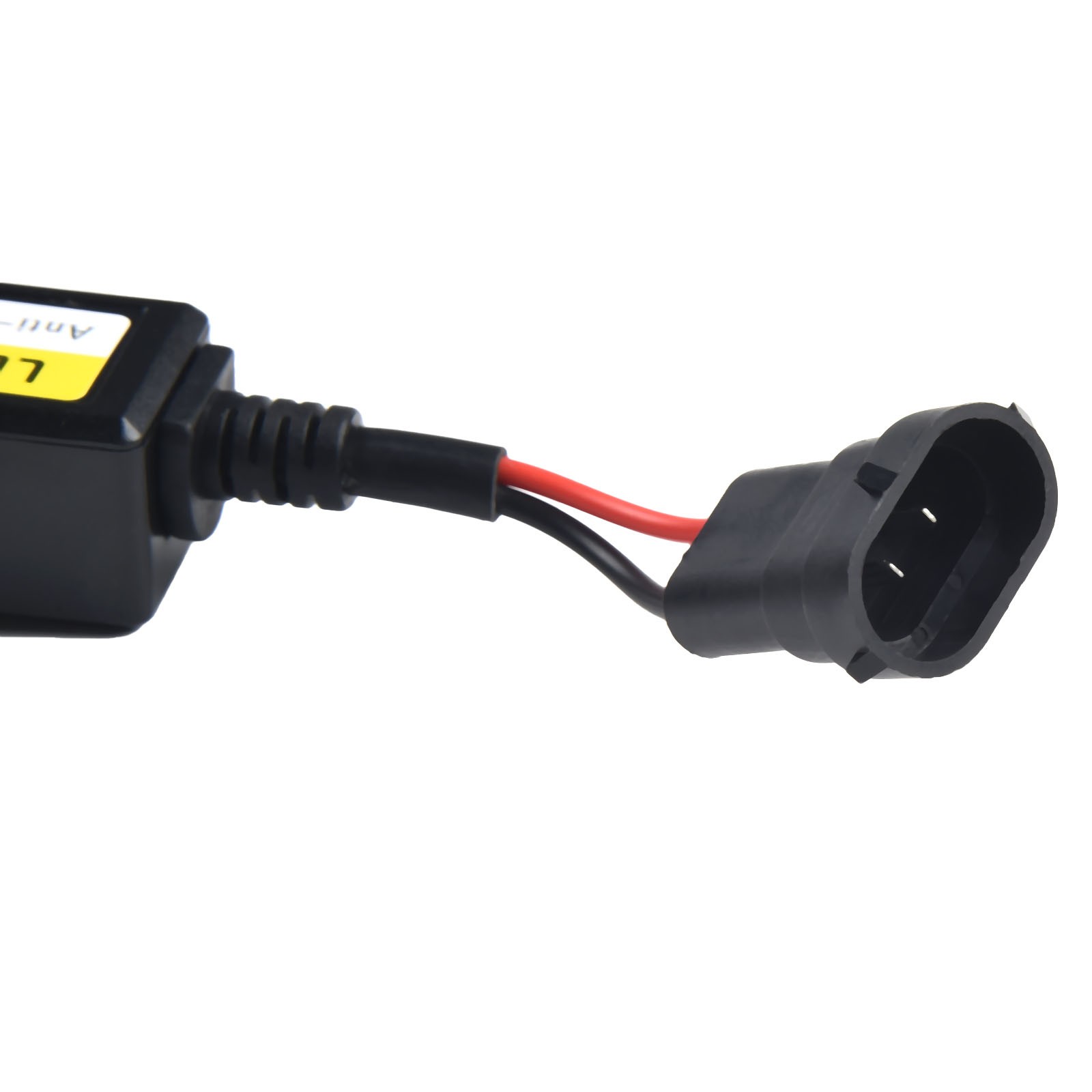 MileAuto 2x LED H11 Headlight Canbus Anti Flicker Resistor Canceller  Decoder DC 9-36V PVC Fast Delivery